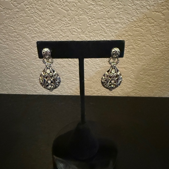 $215 EUC! Brighton "Bibi Heart" Balinese Pendant, Bracelet, & Drop Earrings Set! - Picture 6 of 9